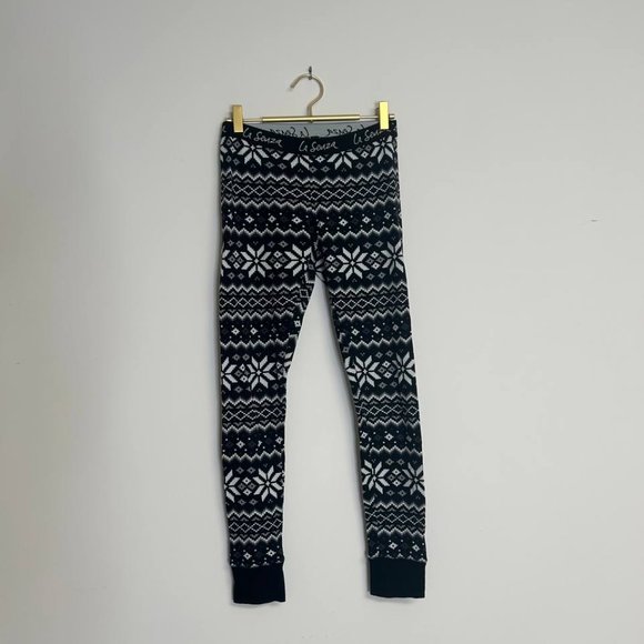 La SENZA 2-Piece Thermal Pajamas Women's Sz. S *USED - Picture 2 of 2